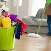 نظافتچی خانم برای امور منزل و اشپزی