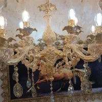 17 دستگاه لوستر برنج