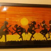 نقاشی کوبیسم  کار دست استاد