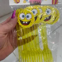 کاردو چنگال کارتونی|ظروف نگهدارنده، پلاستیکی، یکبارمصرف|رشت, دیلمان|دیوار