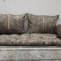 ست شاه‌نشین 5 تکه نو|مبلمان خانگی و میز عسلی|قرچک, میرزائی جنوبی|دیوار