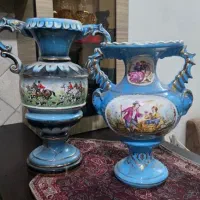 ۲عدد گلدان آنتیک قدیمی