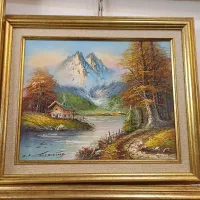 تابلو نقاشی رنگ روغن|تابلو، نقاشی، عکس|تهران, علم و صنعت|دیوار