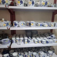 ظروف گلپنبه ای ندا . کانال دارم  و پیج