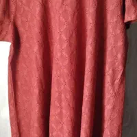 بلوز سایز بزرگ  آجری زنانه.  شیک. و خنک
