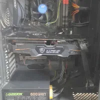 کیس کامل گرافیک ۶gb و پردازنده i5 7400 و رم ۱۶gb|رایانه رومیزی|تهران, سلسبیل شمالی|دیوار