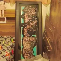 تابلو معرق چهار قل مس|صنایع دستی و سایر لوازم تزئینی|کرج, چمران|دیوار