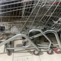 پنج عدد چرخ فروشگاهی