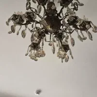 یک جفت لوستر برنز ۶شاخه|لوستر و چراغ آویز|کرج, کیانمهر|دیوار