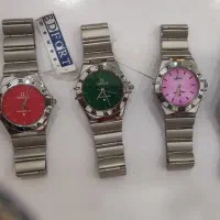 ساعت مچی امگا زنانه بند صاف ژاپن