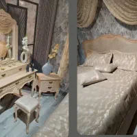 سرویس خواب فرانسوی نو نو مناسب جهیزیه