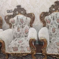 مبل سلطنتی ۹نفره با سه تا میز عسلی