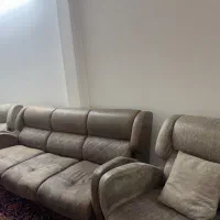 مبل راحتی تمام چرم|مبلمان خانگی و میز عسلی|تهران, نبی اکرم|دیوار