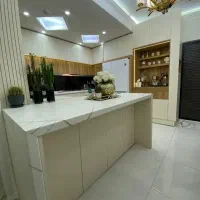 کابینت ساده و پلکانی