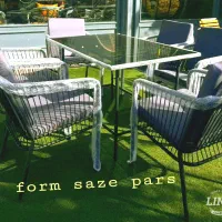 صندلی کافه رستورانی مدل مربع اماتیسی