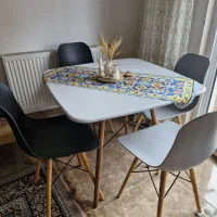 ست رومیزی مخمل|پرده، رانر، رومیزی|بابل, |دیوار