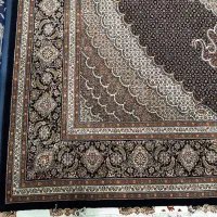 جفت فرش ۶ متری ضخیم ۵۰ رج در حد نو نو|فرش|گرگان, |دیوار