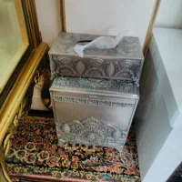 سطل وجا دستمالی پیوتر اصل