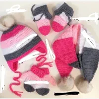 ست بافت دخترانه و پسرانه|کیف، کفش، کمربند|تبریز, |دیوار