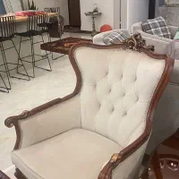 مبل سلطنتی ۷نفره|مبلمان خانگی و میز عسلی|تهران, شهرک گلها (تهرانسر)|دیوار