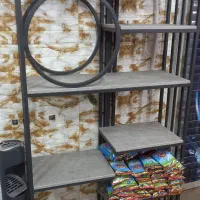 شلف فلزی ۵ طبقه|کتابخانه، شلف، قفسه‌های دیواری|اصفهان, برازنده|دیوار