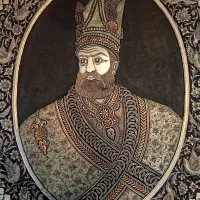 تمثال مبارک نادرشاه افشار|کلکسیون اشیاء عتیقه|اصفهان, باغ دریاچه|دیوار