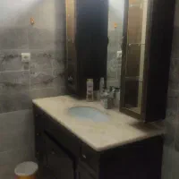 روشویی چوب وسنگ