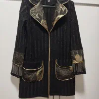 مانتو مجلسی ژاکارد