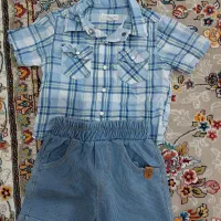 ست لباس بچگانه پسرانه کاملا سالم و نو وخارجی|کفش و لباس بچه|کنارک, |دیوار