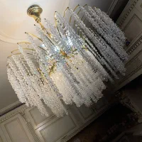 لوستر کریستالی قندیل|لوستر و چراغ آویز|تهران, شکیبا|دیوار