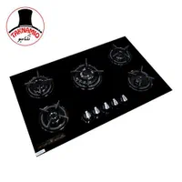 گاز صفحه ای شیشه و استیل و هود|اجاق گاز و لوازم برقی پخت‌وپز|آزادشهر, |دیوار