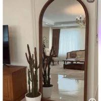 آینه گنبدی چوبی مدل الف