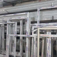 درب و پنجره upvc و شیشه بالکن.