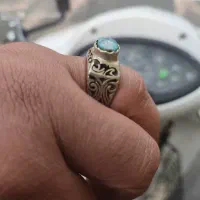 انگشتر نقره نگین فیروزه