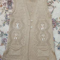 بافت بدون آستین جنس ترک