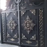 درب باغ باغیBp8طرح نقره ای مشکی،درب حیاطی،ویلایی52|مصالح و تجهیزات ساختمان|دماوند, دماوند|دیوار