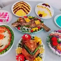 ناهار و صبحانه عروس