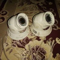 دو عدد دوربین مداربسته  رنگی دید در شب