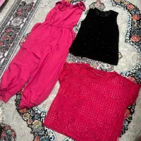 سرهمی شلوار۲عددتاپ توری وریون|لباس|یزدان شهر, |دیوار