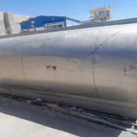 تانک استیل دوجداره حمل شیر