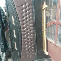تخت دونفره بادوعددکفی چوبی