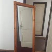 آینه قدی چوبی