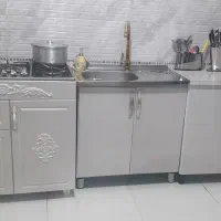 اجاق گاز و سینک و کابینت