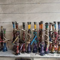 قلیان چوبی.