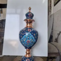 دوعدد شکلات خوری مسی مینا کاری|صنایع دستی و سایر لوازم تزئینی|اصفهان, خانه اصفهان|دیوار