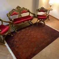 فروش ست کامل مبل انتیک خاص ، فرش ، اباژور و میز|مبلمان خانگی و میز عسلی|رشت, کاکتوس|دیوار