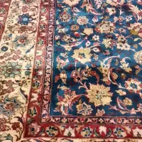 فرش دستباف تبریز قدیمی 12 متری طرح گل اناری|فرش|مشکین‌دشت, |دیوار