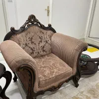 مبل کلاسیک چوب راش|مبلمان خانگی و میز عسلی|قم, صفاشهر|دیوار