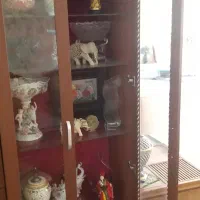 ۲ عدد ویترین mdf ساده و شیک