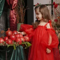 لباس دخترانه یلدایی